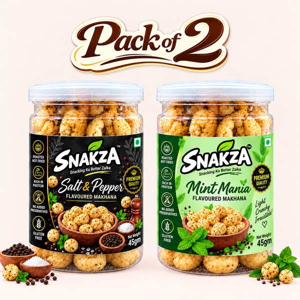 Salt + Mint Makhana · Pack of 2 — product photo