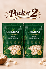 Premium Raw Makhana – Pack of 2 (250g Each) — product photo