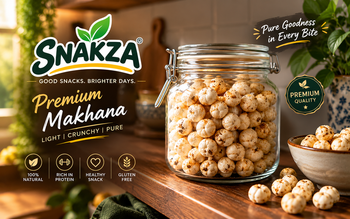 How to keep makhana crunchy at home